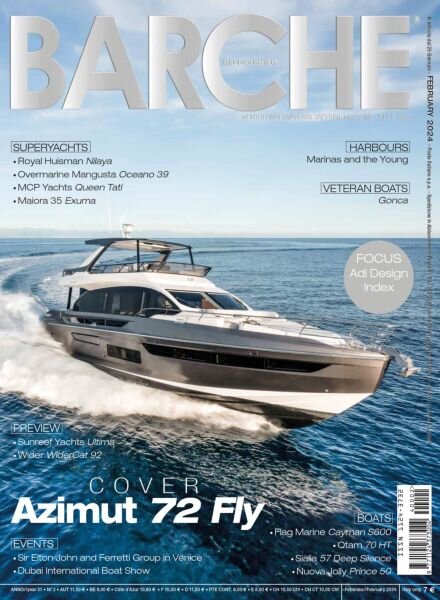 Barche Magazine – Febbraio 2024 Cover