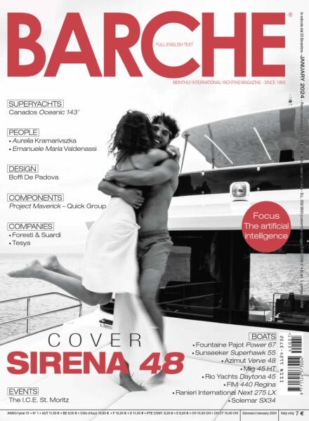 Barche Magazine – Gennaio 2024 Cover