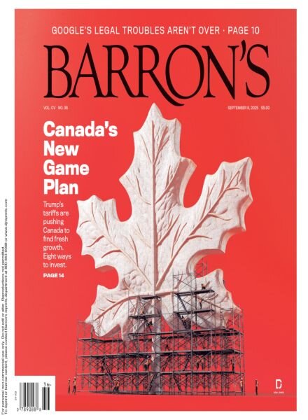Barron’s – September 8 2025 Cover