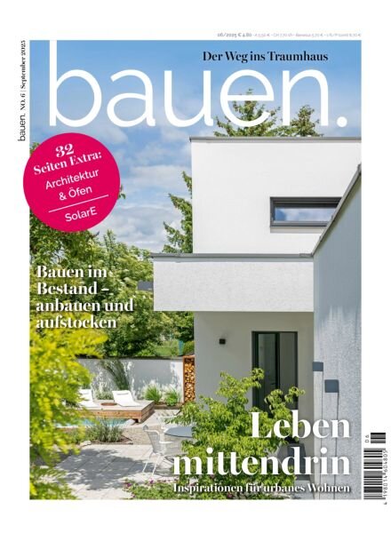 bauen – September 2025 Cover
