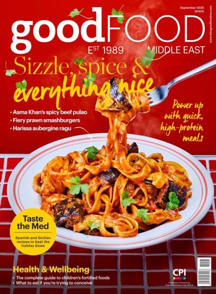 BBC Good Food Middle East – September 2025 Cover