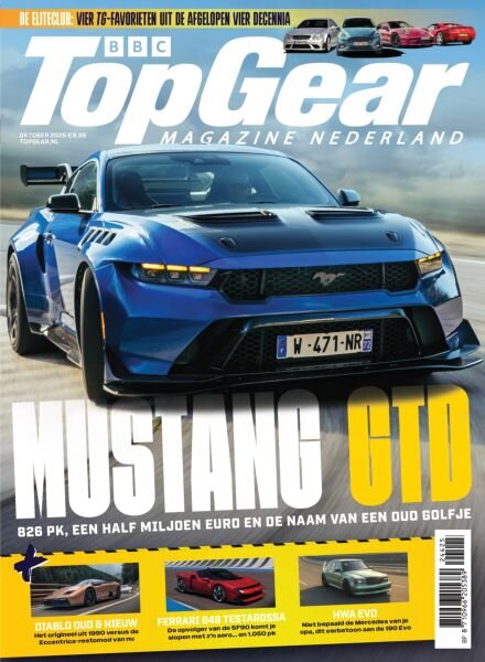 BBC Top Gear Netherlands – Oktober 2025 Cover