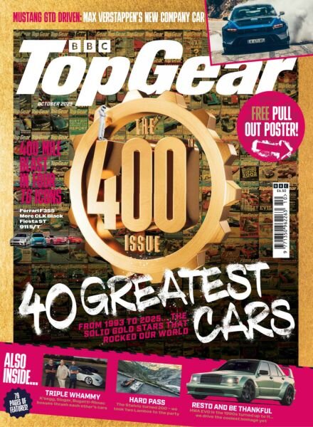 BBC Top Gear UK – October 2025 Cover