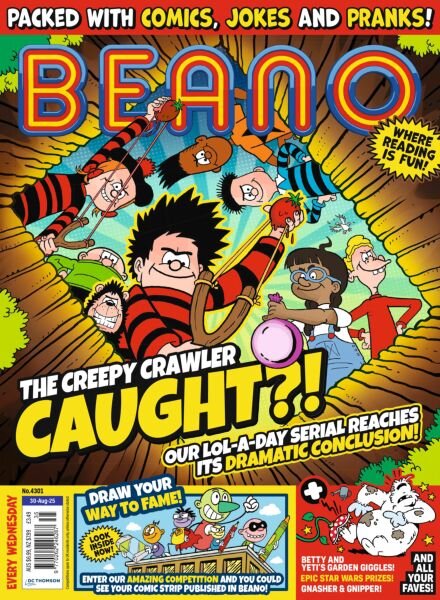 Beano – 27 August 2025 Cover