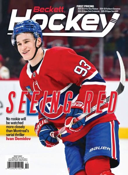 Beckett Hockey – October 2025 Cover