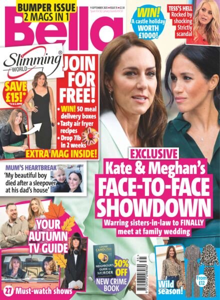 Bella UK – 9 September 2025 Cover