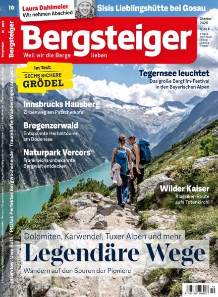 Bergsteiger – Oktober 2025 Cover