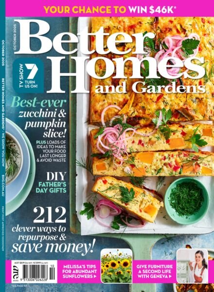 Better Homes and Gardens Australia – October 2025 Cover