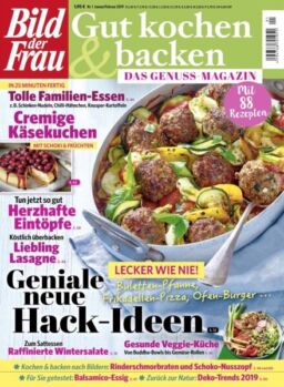 Bild der Frau Gut Kochen & Backen – Januar-Februar 2019