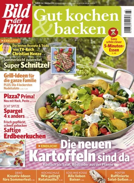Bild der Frau Gut Kochen & Backen – Mai-Juni 2015 Cover