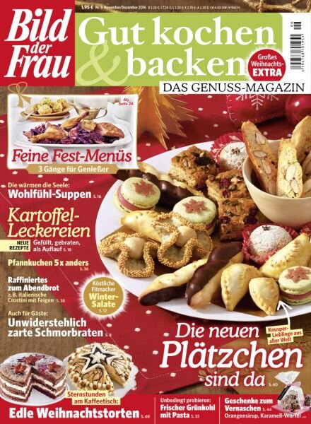 Bild der Frau Gut Kochen & Backen – November-Dezember 2016 Cover