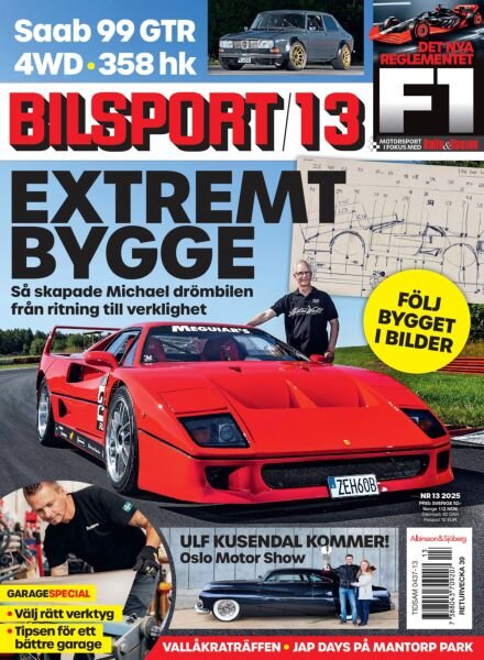 Bilsport – 8 September 2025 Cover
