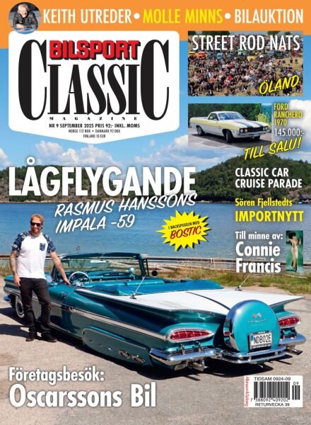 Bilsport Classic – Augusti 2025 Cover