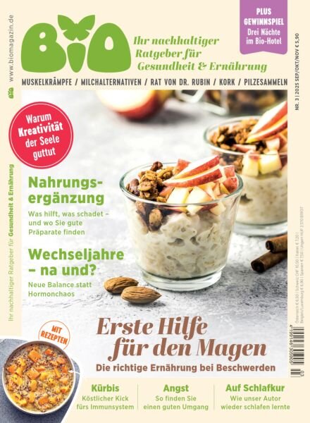 BIO Magazin – September-Oktober-November 2025 Cover