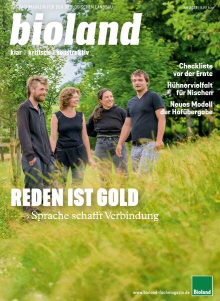 Bioland Magazin – Juli 2025 Cover