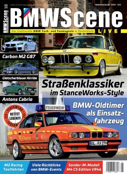BMW Scene Live – Nr 5 2025 Cover