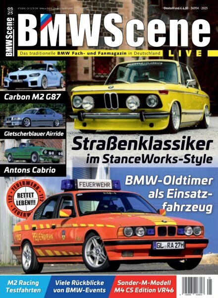 BMW Scene Live – September 2025 Cover