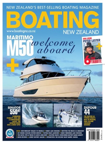 Boating New Zealand – September 2025 Cover