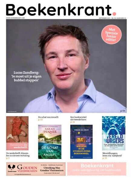 Boekenkrant – September 2025 Cover