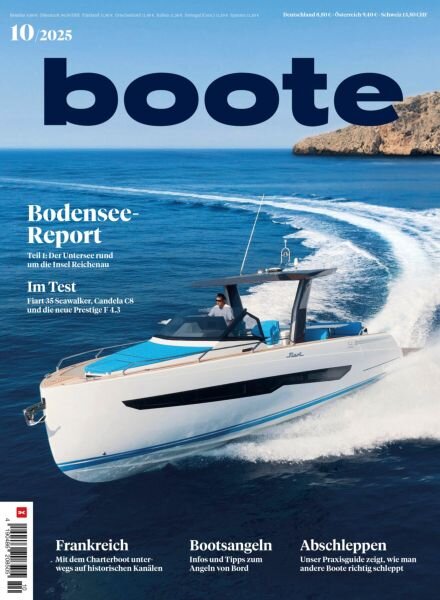 Boote – Oktober 2025 Cover