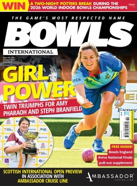 Bowls International – October 2025 Cover