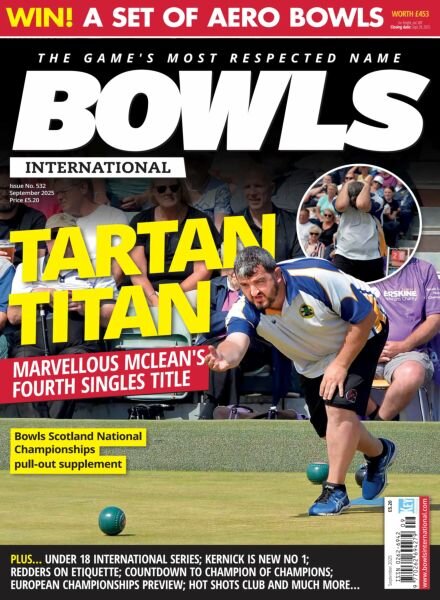 Bowls International – September 2025 Cover