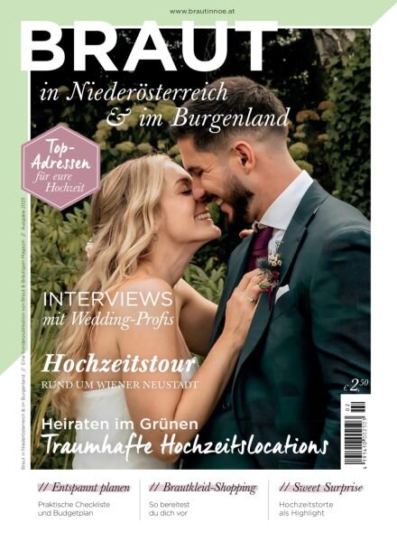 Braut in – 2025 Cover