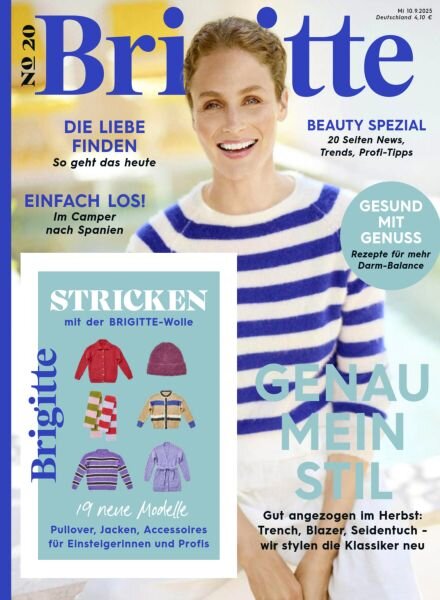 Brigitte Magazin – Nr 20 2025 Cover