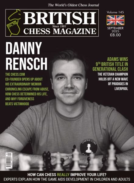 British Chess Magazine – September 2025 Cover