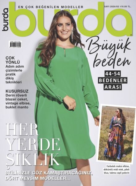 Burda Buyuk Beden – Eylul 2025 Cover
