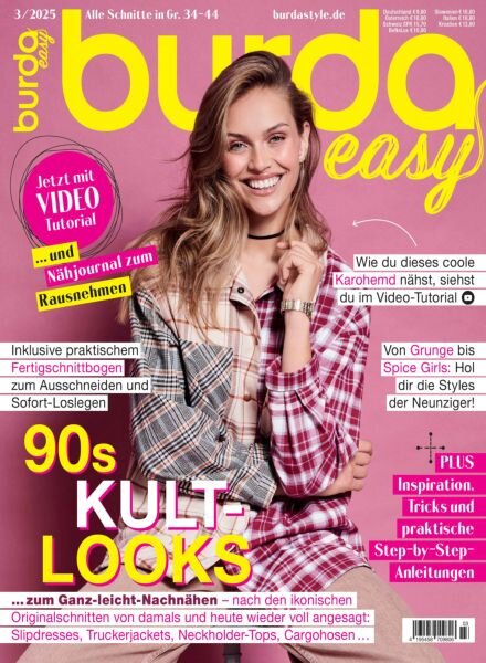 Burda Easy – Ausgabe 3 2025 Cover