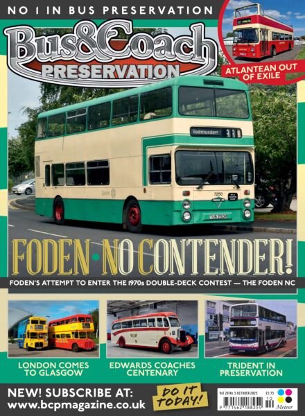 Bus & Coach Preservation – October 2025 Cover