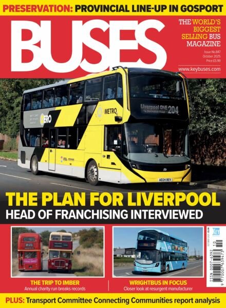 Buses Magazine – October 2025 Cover