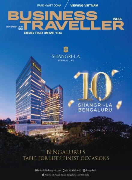 Business Traveller India – September 2025 Cover