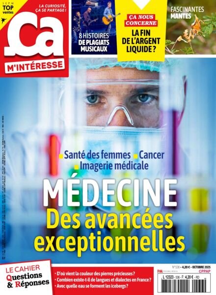 ca M’Interesse – Octobre 2025 Cover