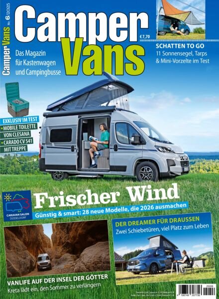 CamperVans – August 2025 Cover