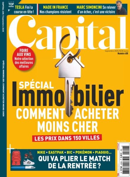 Capital France – Septembre 2025 Cover