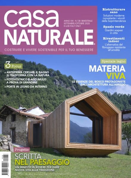 Casa Naturale – Settembre-Ottobre 2025 Cover