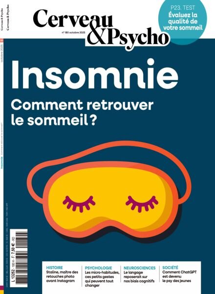 Cerveau & Psycho – Octobre 2025 Cover