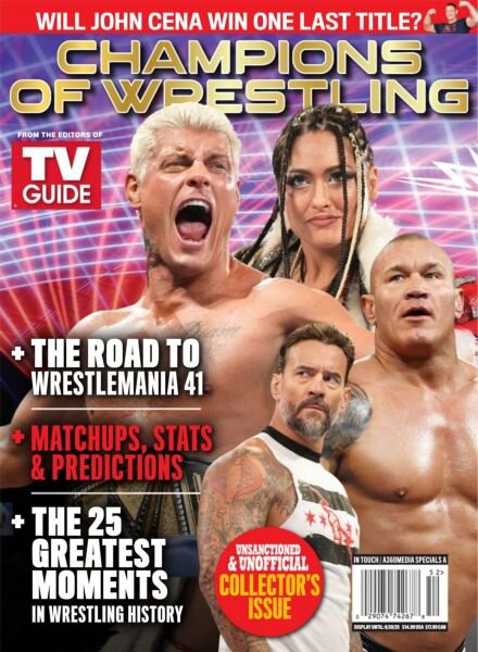 Champions of Wrestling – The Road to Wrestlemania 41 2025 Cover