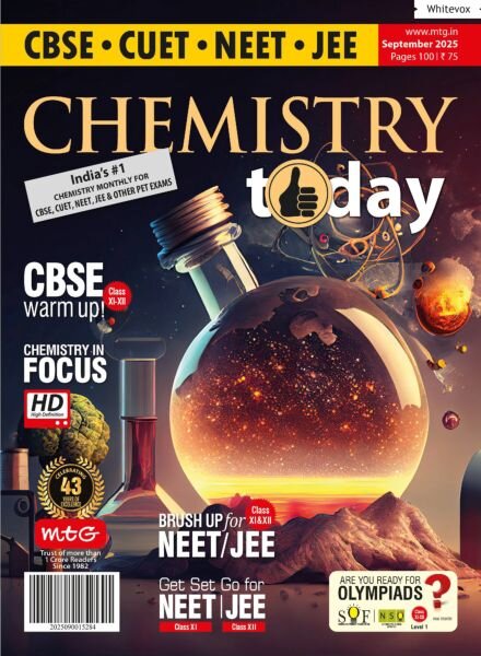 Chemistry Today – September 2025 Cover