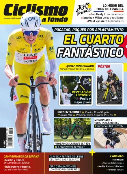 Ciclismo a Fondo – Agosto 2025 Cover