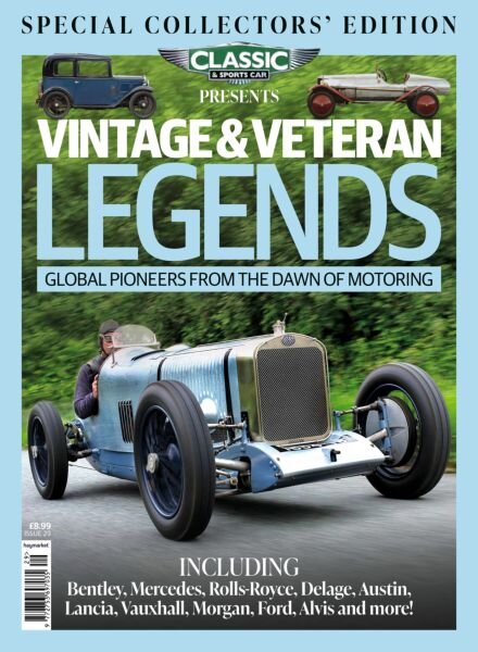 Classic & Sports Car Presents – Vintage & Veteran – Issue 29 2025 Cover