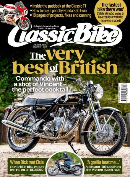 Classic Bike UK – October 2025 Cover