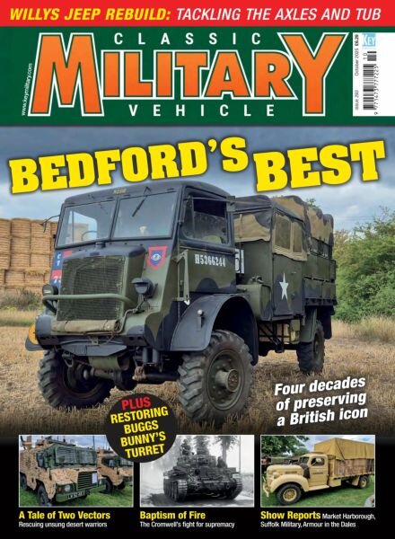 Classic Military Vehicle – October 2025 Cover