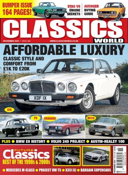 Classics World – November 2025 Cover