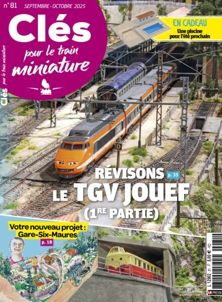 Cles pour le train miniature – Septembre-Octobre 2025 Cover