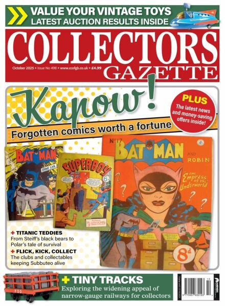 Collectors Gazette – October 2025 Cover