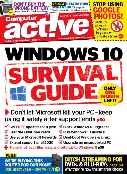 Computeractive – 10 September 2025 Cover