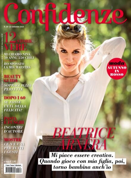 Confidenze – 23 Settembre 2025 Cover